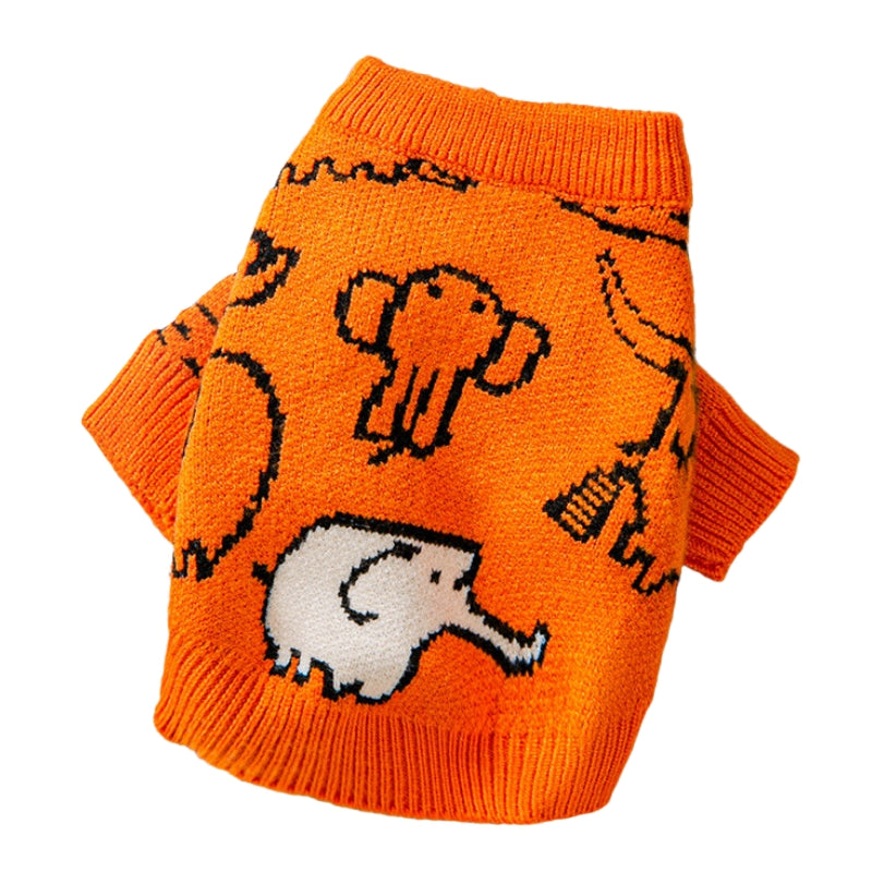 Winter Dog Sweater For Small Dogs Cute Animal Dog Knitted Pullovers Soft Warm Puppy Clothes Fashion Cat Sweater Pet Dog Supplies