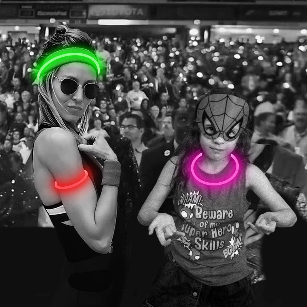 LED Dog Collar USB Rechargeable Glowing Pet Collars Lighted Up Safety Necklace Glow In The Dark For You Your Dogs