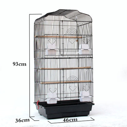 Portable Pet Display Wire Bird Parrot Cage