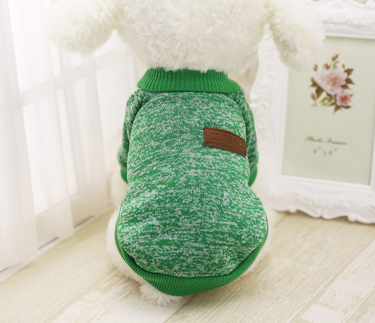 Autumn And Winter Pet Fashion Knitwear Hoodie