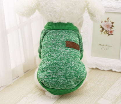 Autumn And Winter Pet Fashion Knitwear Hoodie