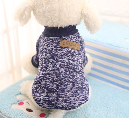 Autumn And Winter Pet Fashion Knitwear Hoodie