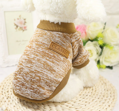 Autumn And Winter Pet Fashion Knitwear Hoodie