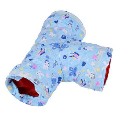 Tunnel Toy Hamster Hedgehog Rabbit Rat Bed Small Pet Birds