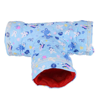 Tunnel Toy Hamster Hedgehog Rabbit Rat Bed Small Pet Birds