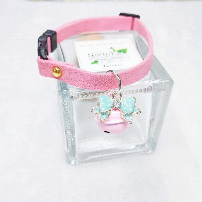 Pet Accessories Collar Bells Cat Bowknot Cartoon Variety of Bells Dogs Teddy Rabbit Necklace