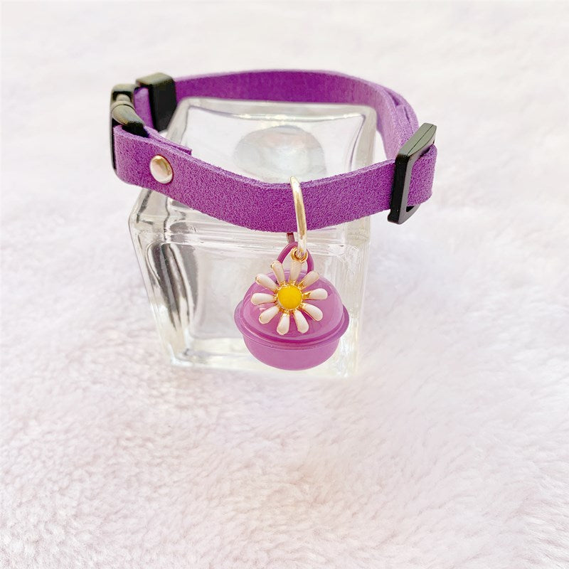 Pet Accessories Collar Bells Cat Bowknot Cartoon Variety of Bells Dogs Teddy Rabbit Necklace