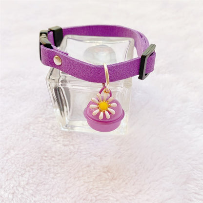 Pet Accessories Collar Bells Cat Bowknot Cartoon Variety of Bells Dogs Teddy Rabbit Necklace
