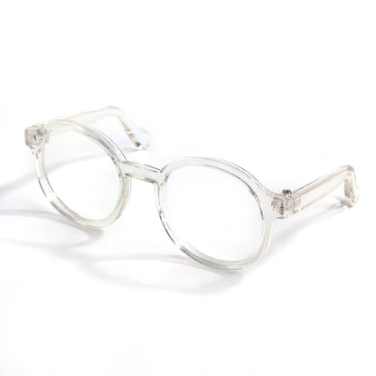 Plastic Transparent Cat Glasses