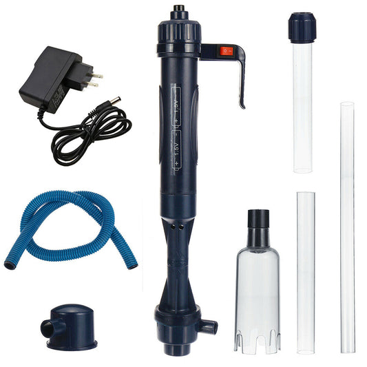 Electric Aquarium Cleaning Siphon Suction Water Pipe Cleaning
