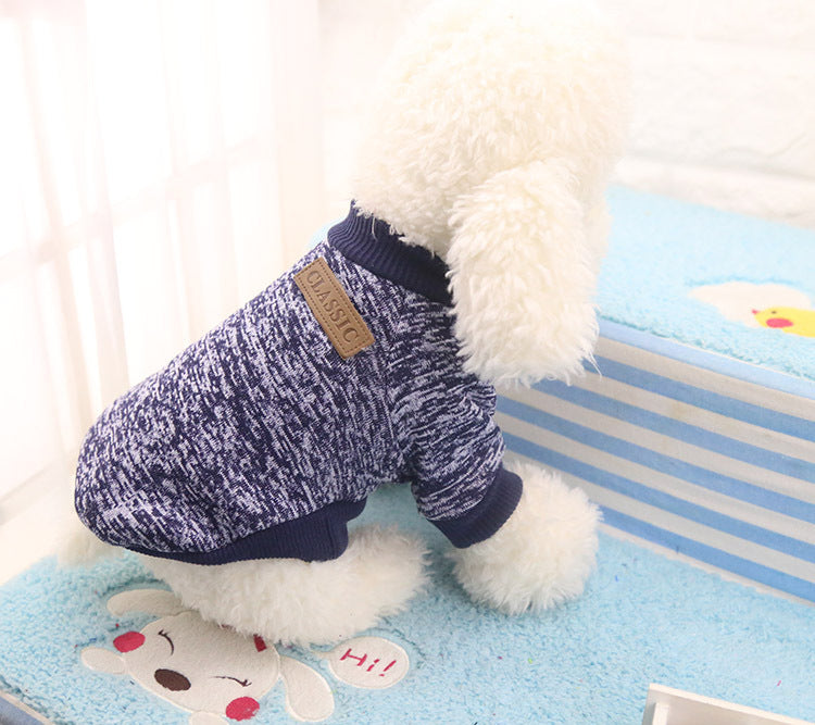 Autumn And Winter Pet Fashion Knitwear Hoodie