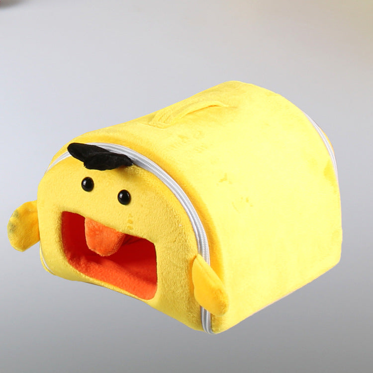 Animal Shape Folding Travel Frog Rabbit Small Pet Nest