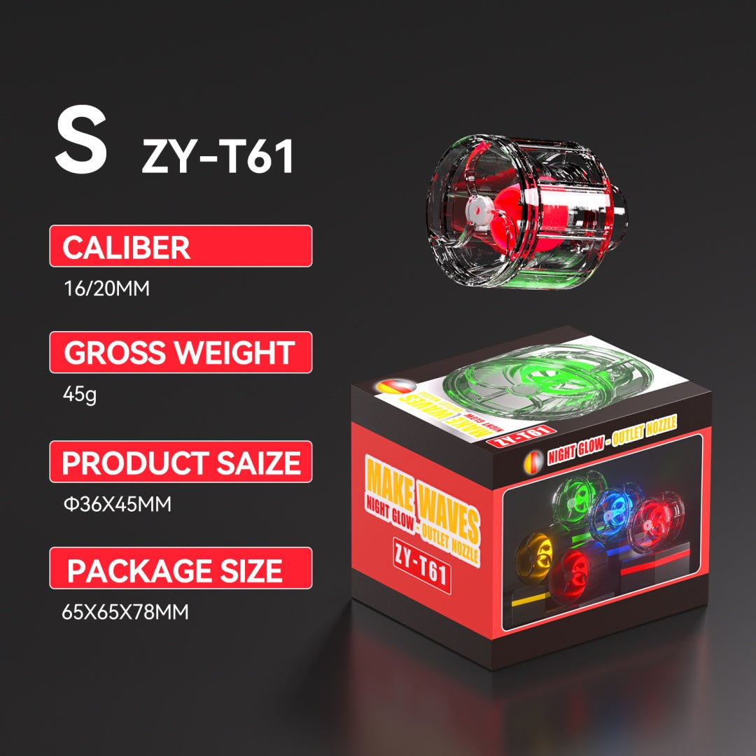 Fish Tank Night Glow-Outlet Nature Makes Waves