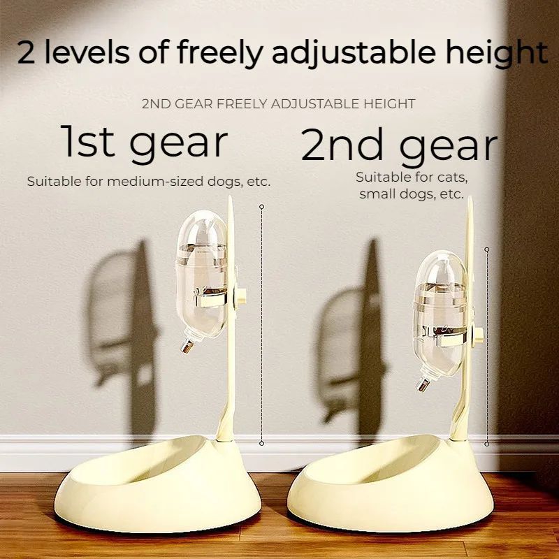 Dog Non Wet Mouth Automatic Rabbit Drinker Cat Water Bottle Unplugged Pet Drinker Set