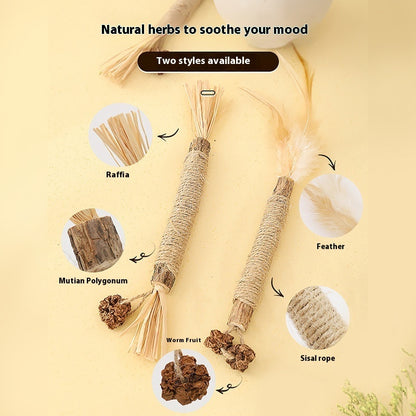 Polygonum Mu Molar Rod Self-Hi Cat Teaser