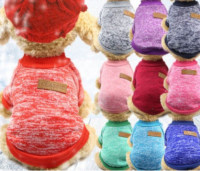 Autumn And Winter Pet Fashion Knitwear Hoodie