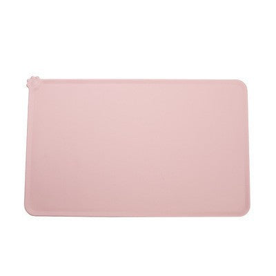 No Plus-sized Silicone Pet Placemat Dog's Paw Pet Cat Dog Food Bowl Pad