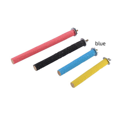 Tiger Skin Xuanfeng Parrot Colored Frosted Stand Rod Grinding Claw Stick