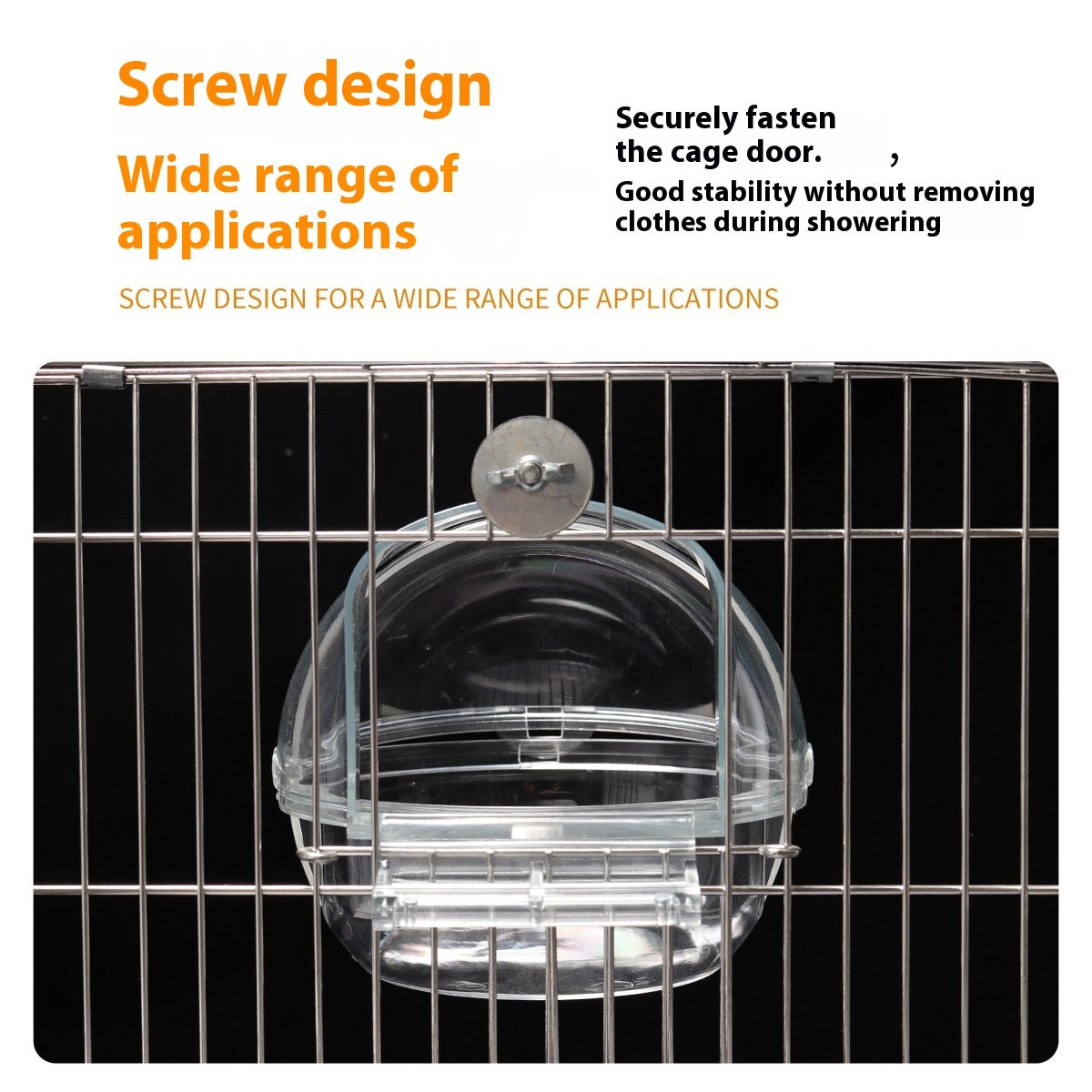 Parrot Bathtub For Birds Plug-in