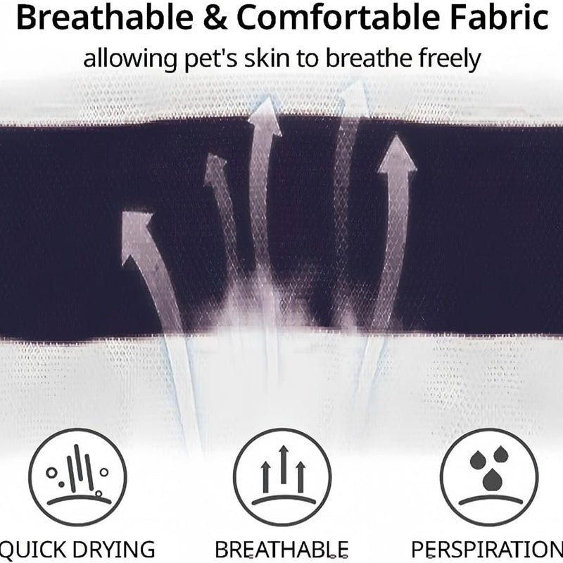 Cute Dog Clothes, Boy Dog Polo Shirts For Medium And Small-sized Dogs - Summer Male Puppy T-shirts For York Poodles, Shih Tzu, Dachshund Kittens, Striped Collar Pet Clothes