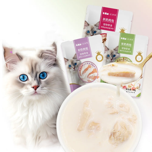 Cat Goats 'milk Steamed Meat Dumpling Supplement Nutrition Cat Snacks