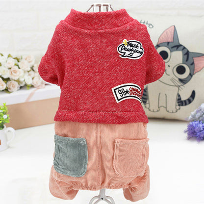 Pet Clothes Dog Four-legged Pet Clothes