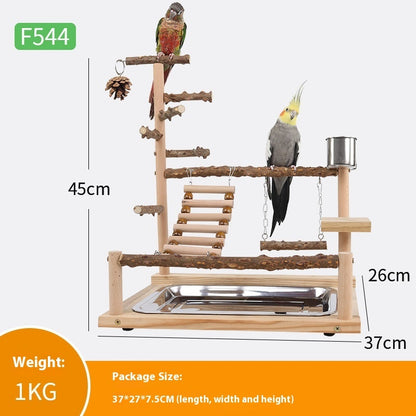 Sichuan Pepper Parrot Climbing Training Platform