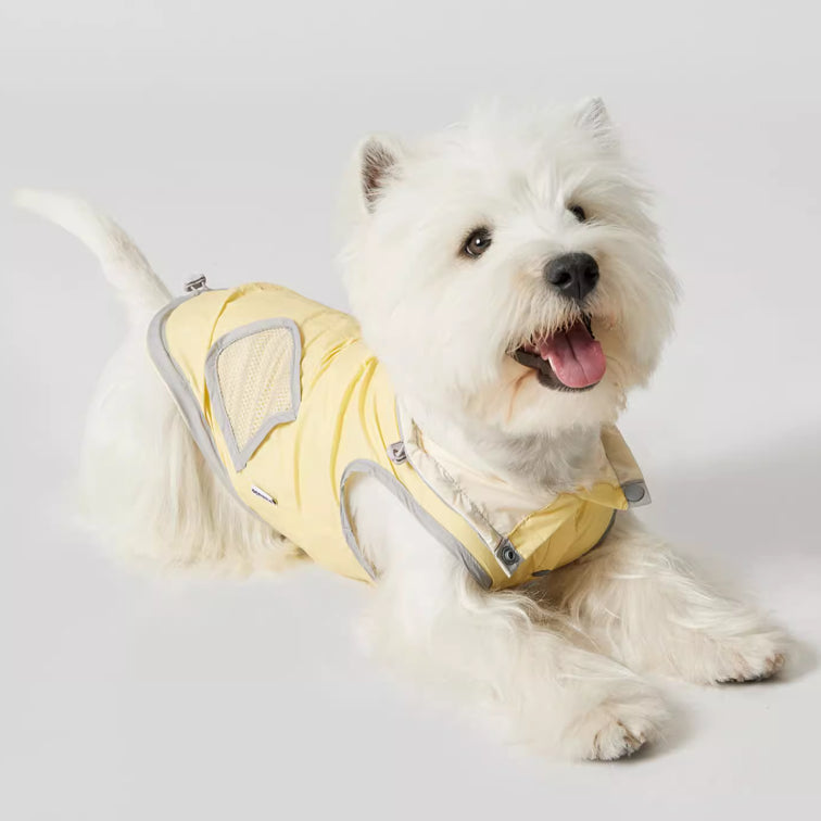 Dog Ultra-thin Vest Raincoat Water And Dirt Resistant Wind Shield