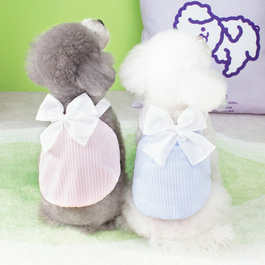Cute Puppy Clothing Pet Clothes Light Luxury Pompous Skirt