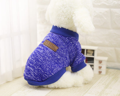 Autumn And Winter Pet Fashion Knitwear Hoodie