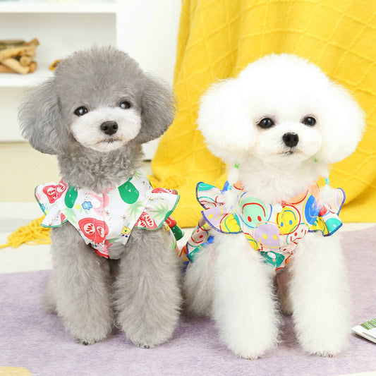 Cute Pet Clothes Teddy Bear Casual Style Series Skirt