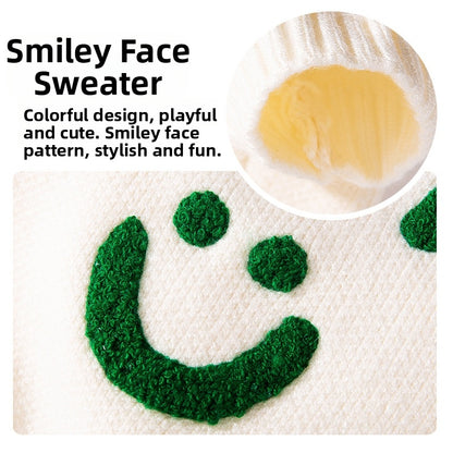 Small Dog Sweaters Knitted Pet Warm Colorful Letter Embroidery Dog Sweatshirt Winter Clothes Kitten Puppy Sweater Doggy Apparel Costumes