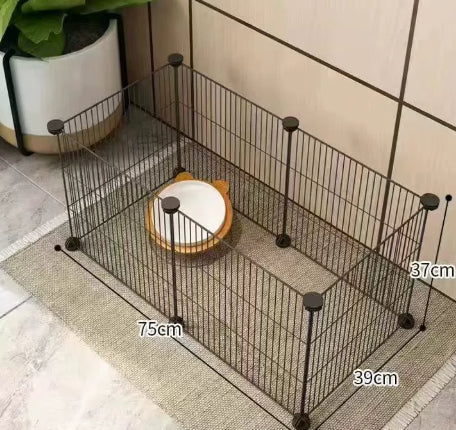 Small Dog Indoor Home Isolation Fence Cage