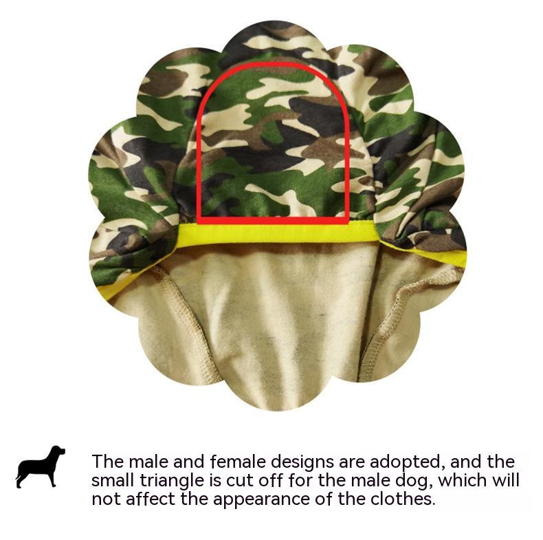 Pet Clothes All-inclusive Belly Four-legged Pet Clothing